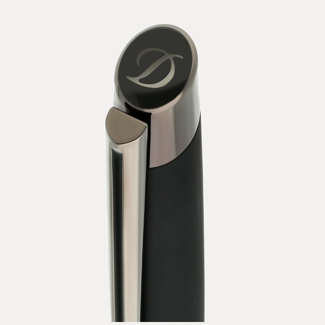 Stylo Bille S.T Dupont - Collection Défi millénium - Gun métal