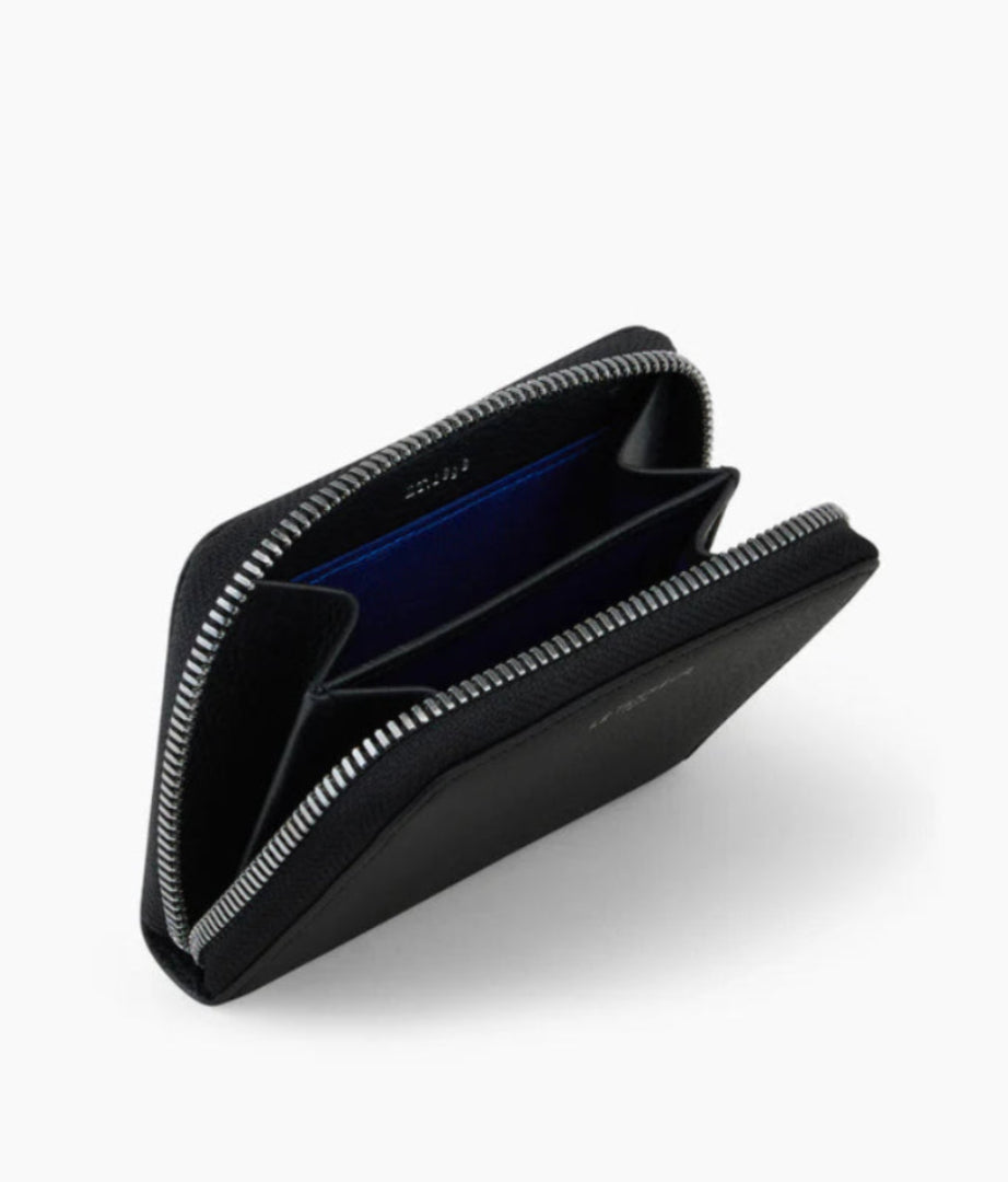 PORTE MONAIE EMILIE NOIR ZIPPE