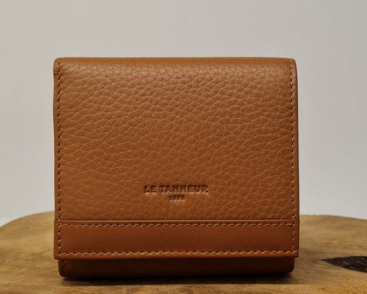 PORTE BILLET PORTE MONNAIE BOITE TAN