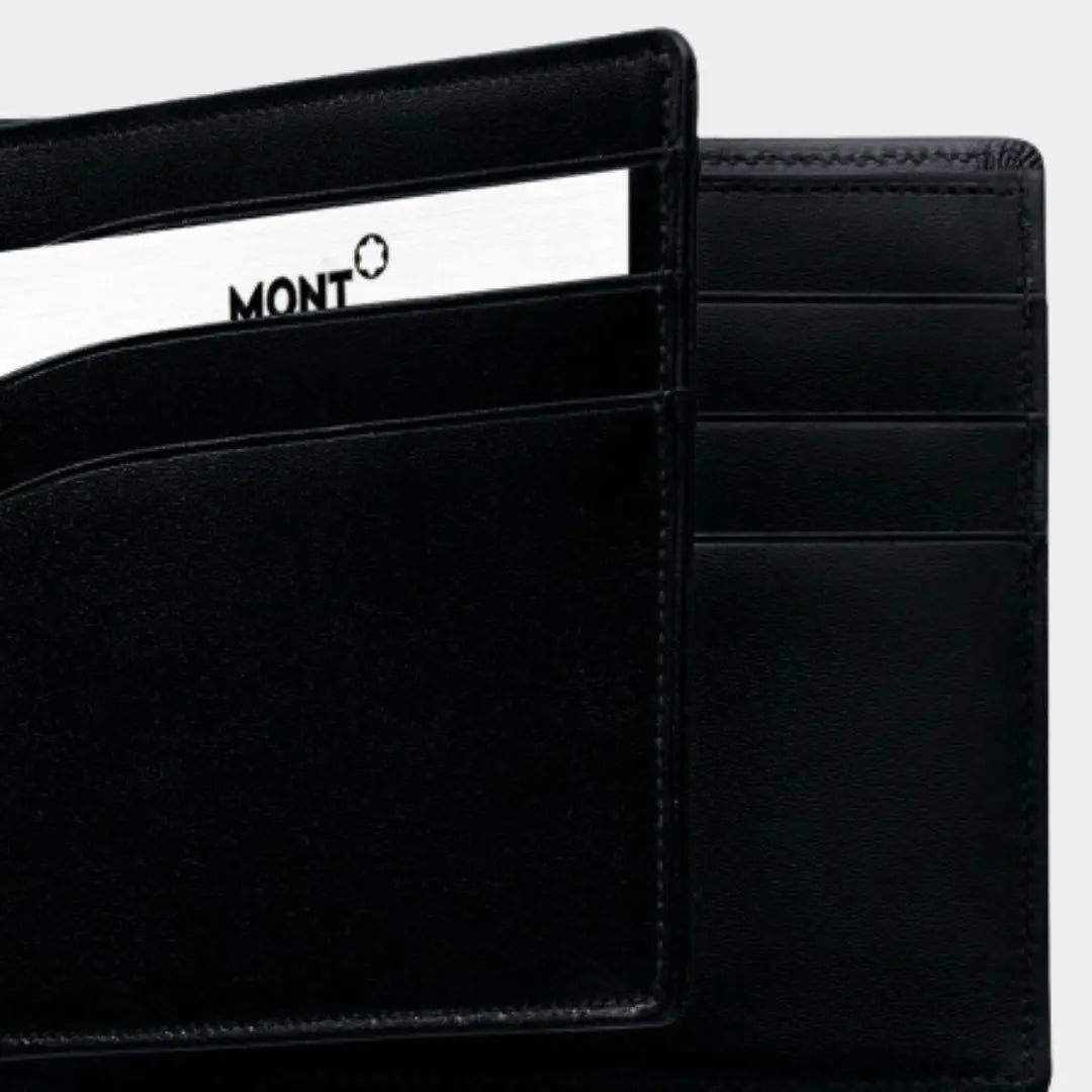 Portefeuille Montblanc 12cc - Collection Meisterstück Noir Montblanc