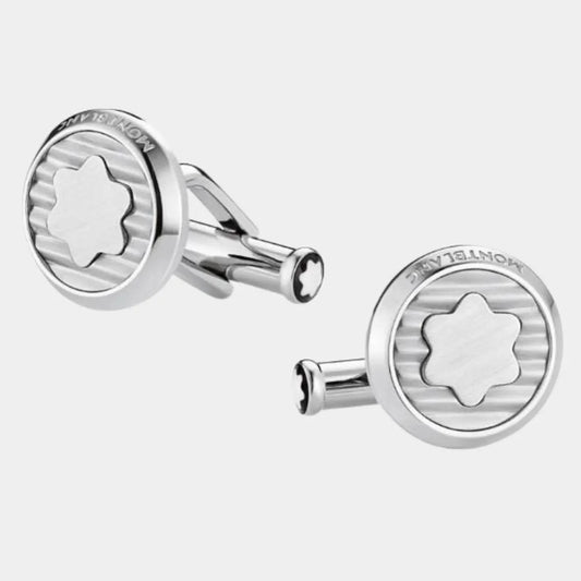Boutons de Manchette Montblanc - Collection Urban Spirit - Acier Montblanc