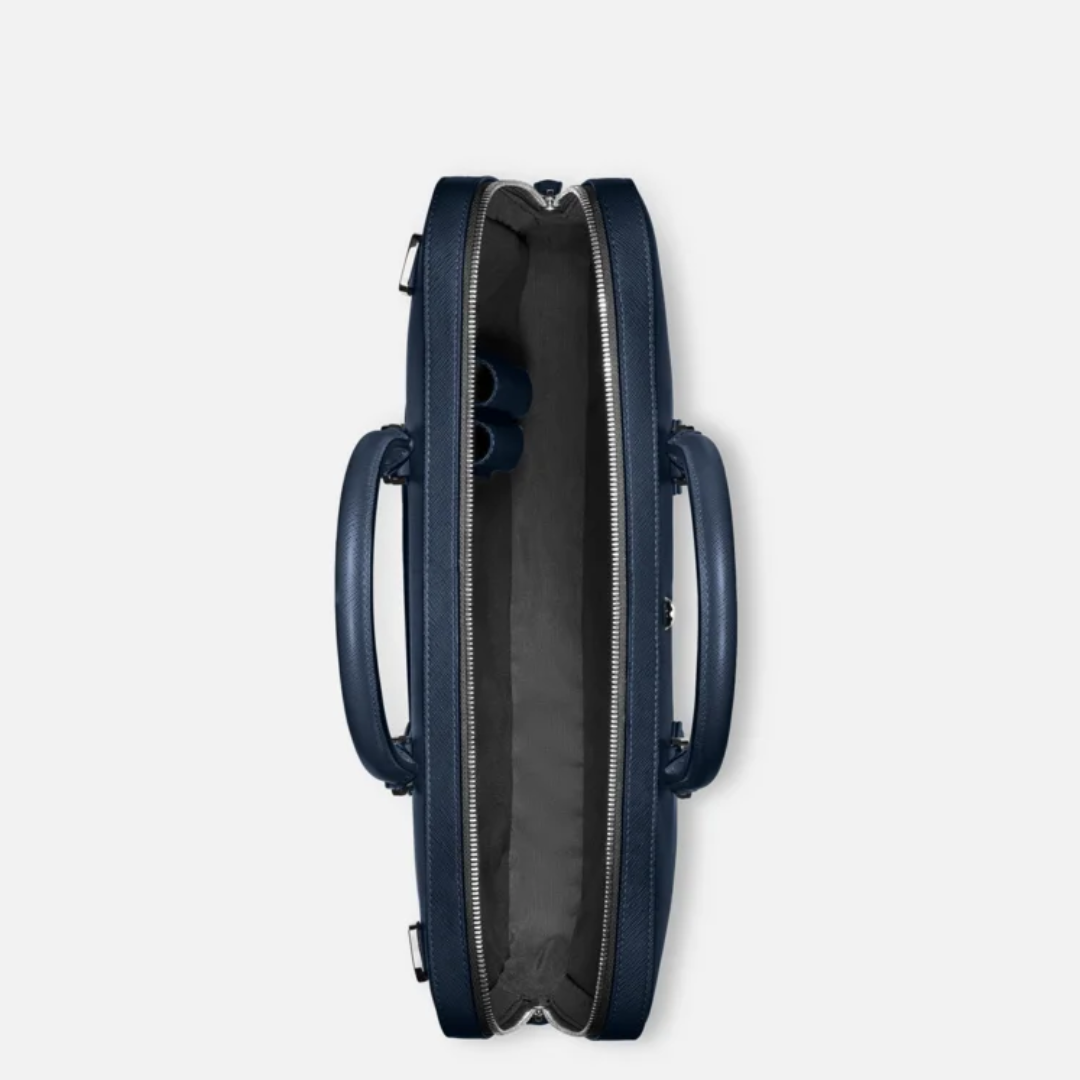 Porte-document Montblanc - Collection Sartorial - Cuir bleu 131175