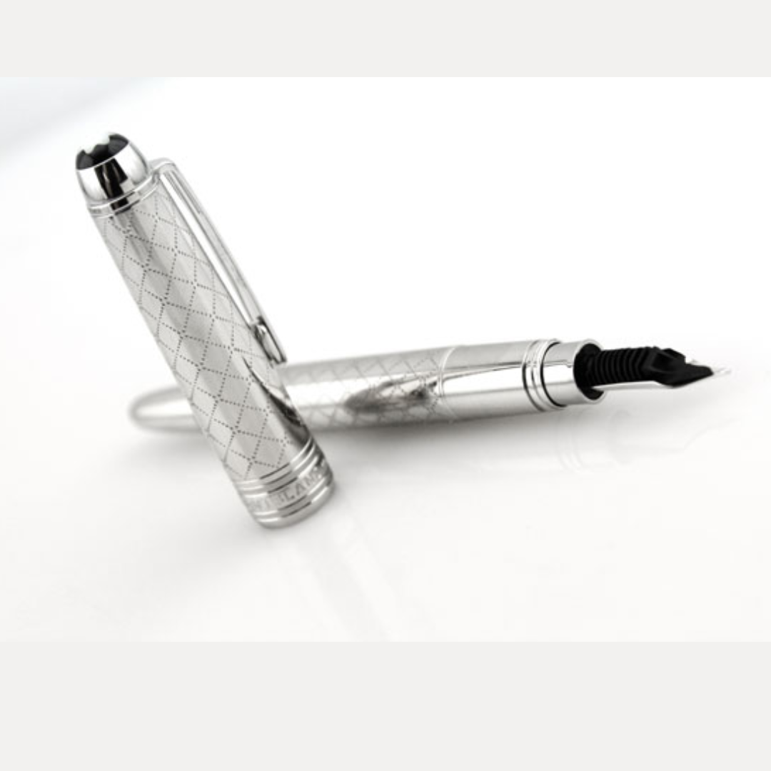 Stylo Bille Montblanc - Taille Mozart - Edition spéciale Platinum