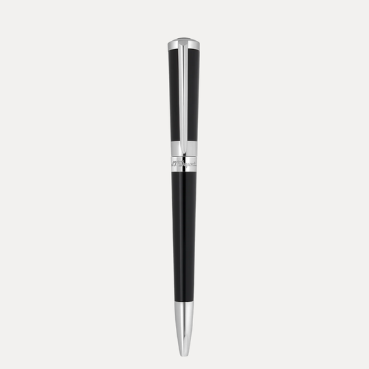 Stylo Bille S.T Dupont - Collection Liberté Noir et chrome