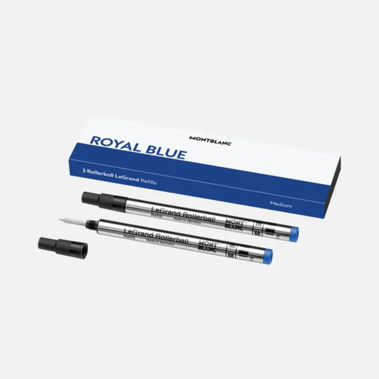 Recharges Montblanc Rollerball  Legrand (x2) - Medium - Royal Blue Montblanc