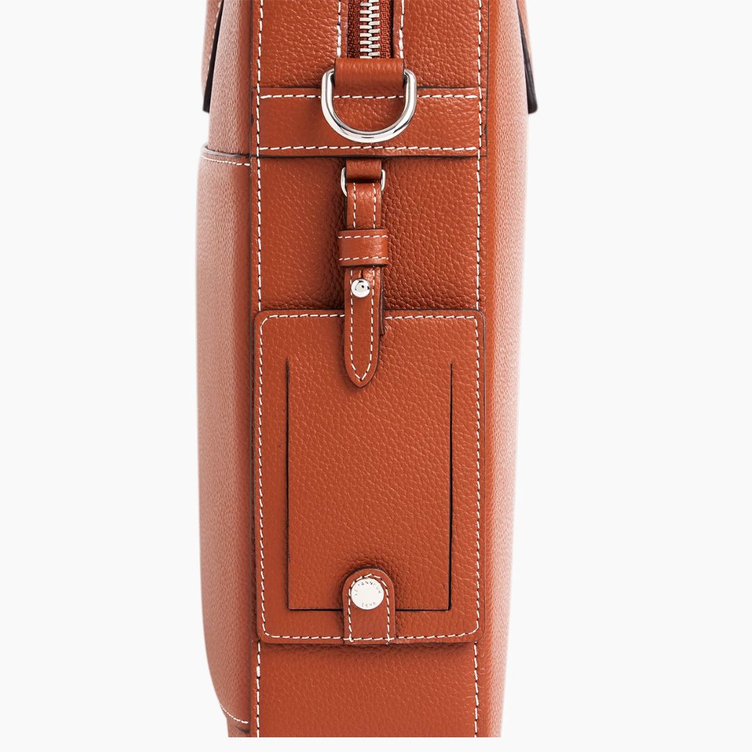 Le Tanneur - Porte Documents - Collection Emile - Acajou Le Tanneur