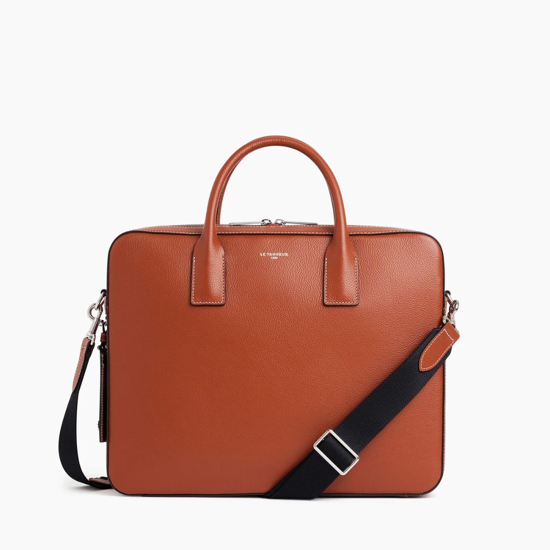 Le Tanneur - Porte Documents - Collection Emile - Acajou Le Tanneur