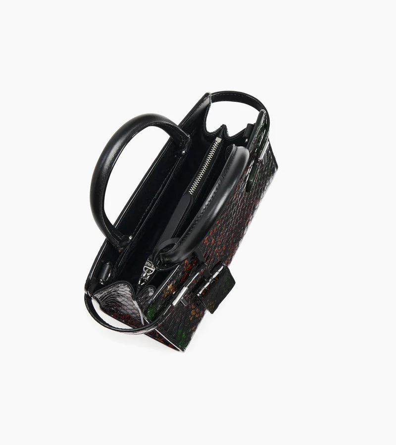 Le Tanneur- Petit sac à main Emilie effet python